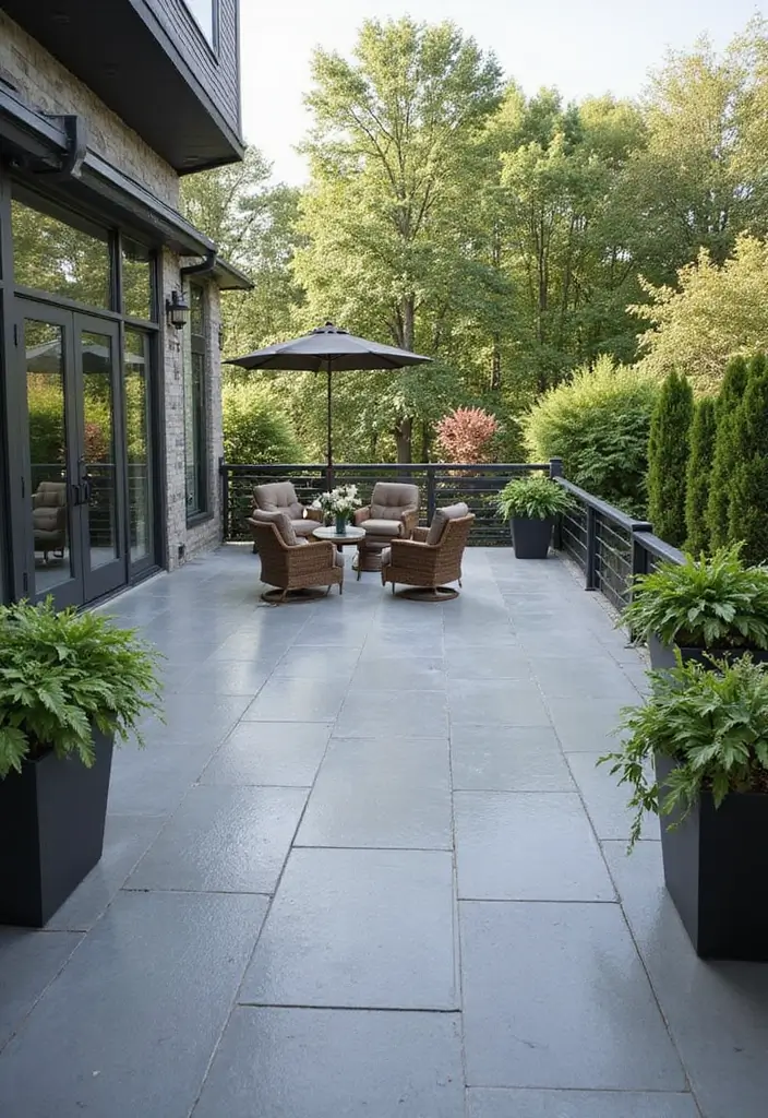 29 Backyard Flooring Inspirations That Elevate Outdoor Design 12 29 Backyard Flooring Inspirations That Elevate Outdoor Design - 12. Enviroslate Decking