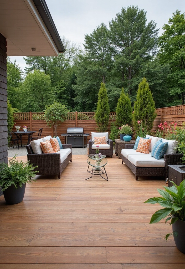 29 Backyard Flooring Inspirations That Elevate Outdoor Design 15 29 Backyard Flooring Inspirations That Elevate Outdoor Design - 15. Composite Wood Decking