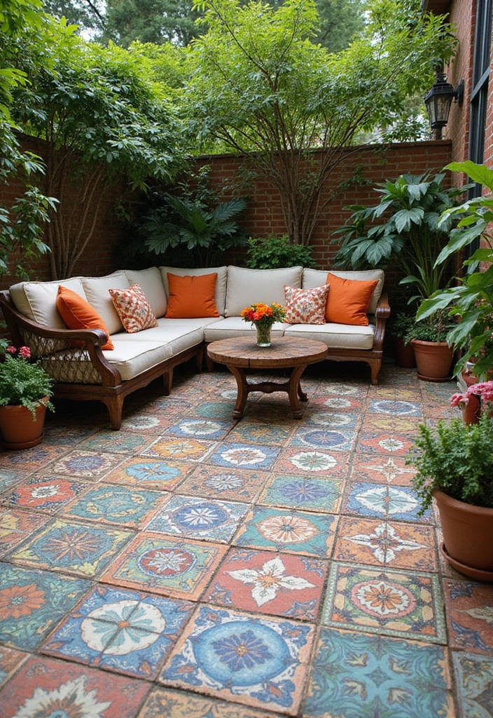 29 Backyard Flooring Inspirations That Elevate Outdoor Design 19 29 Backyard Flooring Inspirations That Elevate Outdoor Design - 19. Outdoor Ceramic Tiles