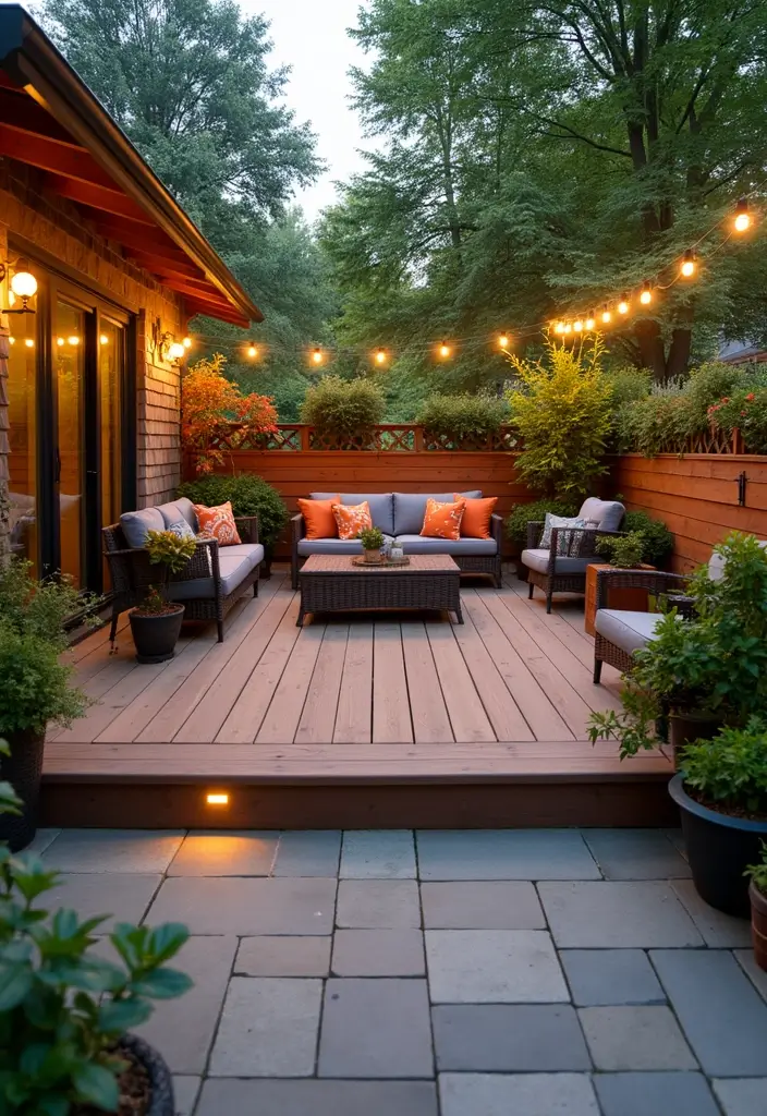 29 Backyard Flooring Inspirations That Elevate Outdoor Design 2 29 Backyard Flooring Inspirations That Elevate Outdoor Design - 2. Recycled Composite Decking