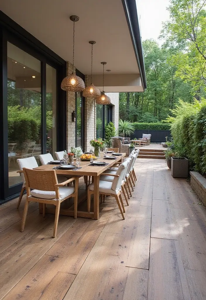 29 Backyard Flooring Inspirations That Elevate Outdoor Design 22 29 Backyard Flooring Inspirations That Elevate Outdoor Design - 22. Wood Composite Tiles