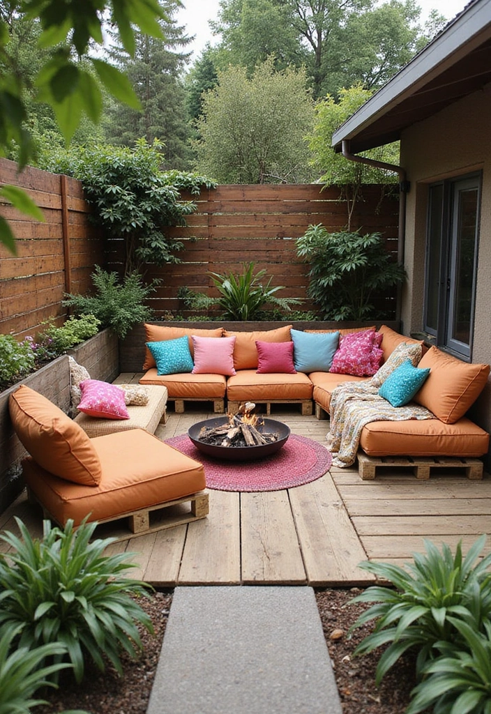 29 Backyard Flooring Inspirations That Elevate Outdoor Design 7 29 Backyard Flooring Inspirations That Elevate Outdoor Design - 7. Wood Pallet Flooring