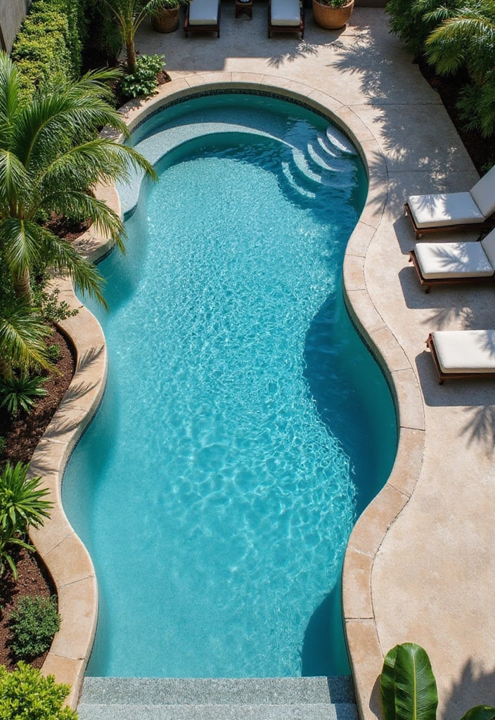 29 Backyard Remodel Inspirations With Stunning Before & After 9 29 Backyard Remodel Inspirations With Stunning Before After 9. Luxurious Swimming Pool Area