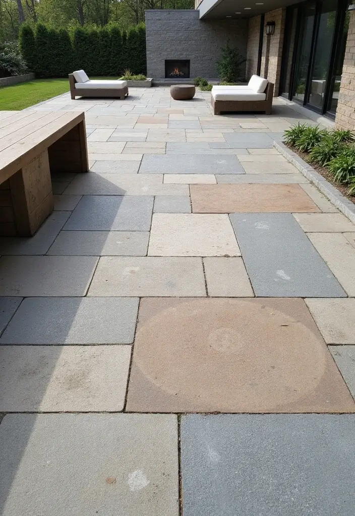 29 Paved Backyard Ideas That Upgrade Outdoor Living 15 29 Paved Backyard Ideas That Upgrade Outdoor Living 15. Geometric Paved Patterns