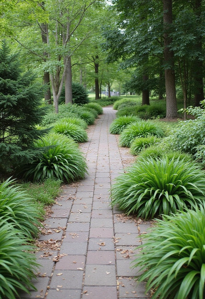 29 Paved Backyard Ideas That Upgrade Outdoor Living 21 29 Paved Backyard Ideas That Upgrade Outdoor Living 21. Pathways with Native Plants