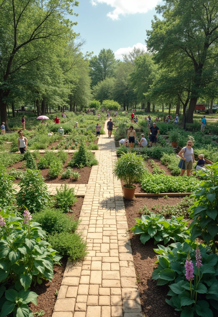 29 Paved Backyard Ideas That Upgrade Outdoor Living 29 29 Paved Backyard Ideas That Upgrade Outdoor Living 29. Community Garden Spaces