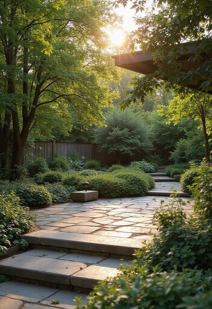 29 Paved Backyard Ideas That Upgrade Outdoor Living 3 29 Paved Backyard Ideas That Upgrade Outdoor Living 3. Natural Stone Patios