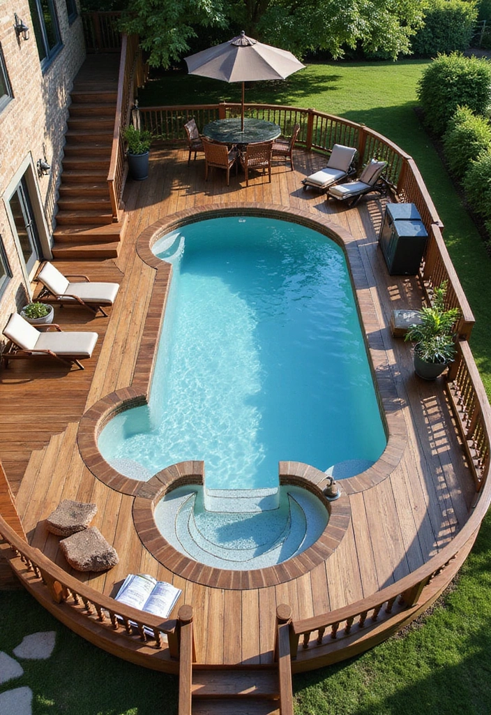 29 Pool Backyard Inspirations That Feel Like a Paradise 15 29 Pool Backyard Inspirations That Feel Like a Paradise 15. Multi Level Decking