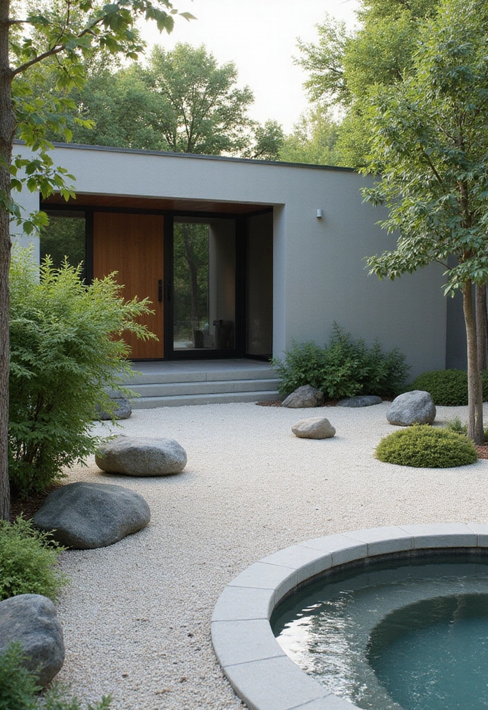 29 Pool Backyard Inspirations That Feel Like a Paradise 18 29 Pool Backyard Inspirations That Feel Like a Paradise 18. Zen Garden Elements