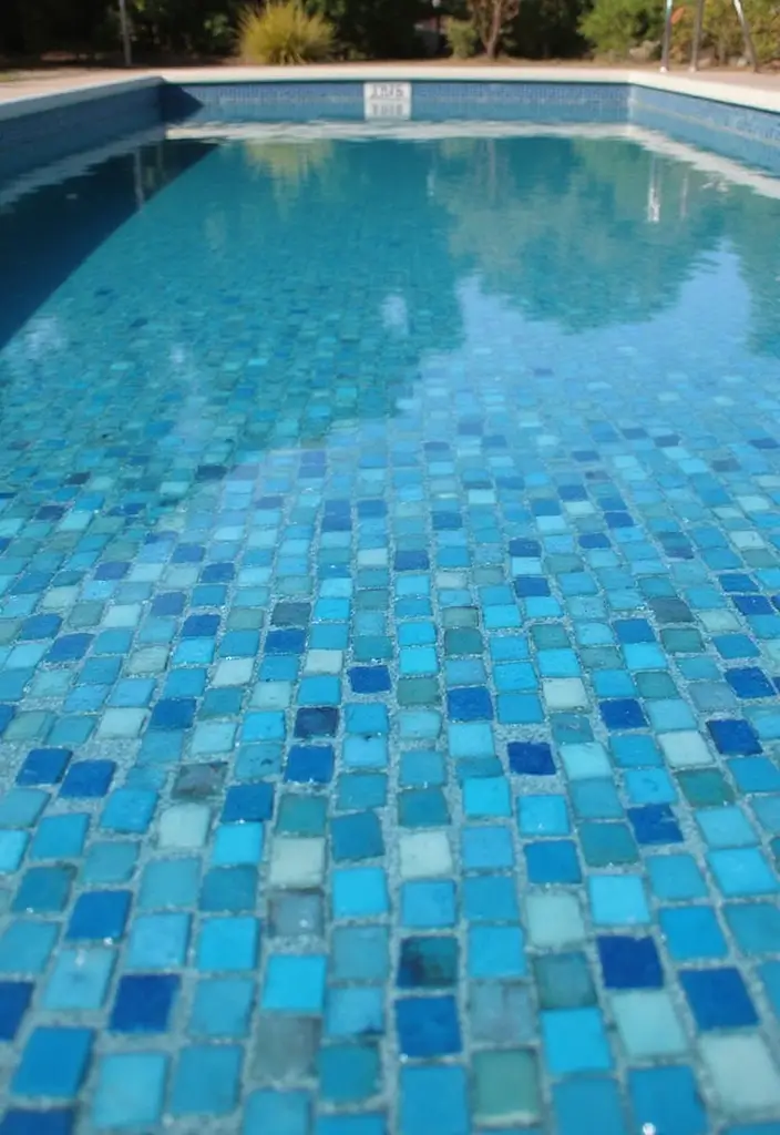 29 Pool Backyard Inspirations That Feel Like a Paradise 9 29 Pool Backyard Inspirations That Feel Like a Paradise 9. Colorful Pool Tiles