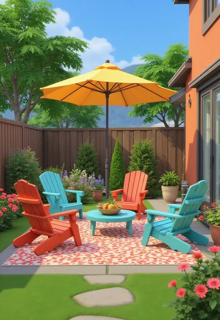 29 Sims 4 Backyard Ideas That Are Creative and Playful 14. Playful Color Themes