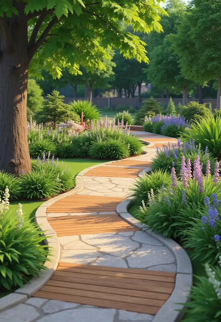 29 Sims 4 Backyard Ideas That Are Creative and Playful 23. Unique Garden Pathways