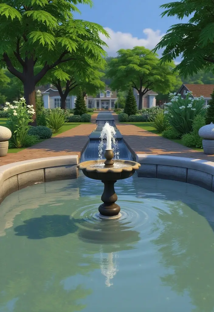 29 Sims 4 Backyard Ideas That Are Creative and Playful 9. Fun Water Features