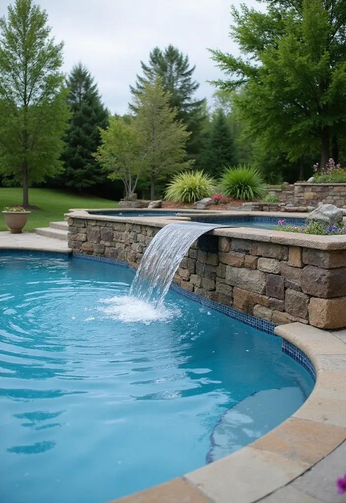 30 Backyard Above Ground Pool Ideas That Look High-End 16 30 Backyard Above Ground Pool Ideas That Look High End 16. Modern Water Features