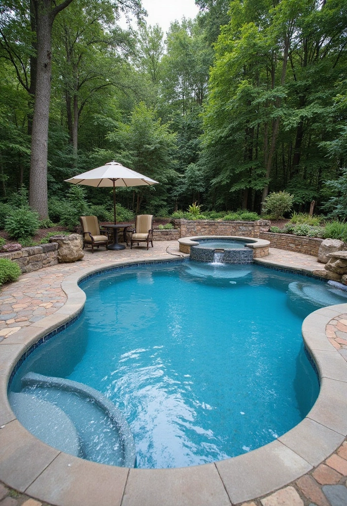30 Backyard Above Ground Pool Ideas That Look High-End 20 30 Backyard Above Ground Pool Ideas That Look High End 20. Integrated Seating
