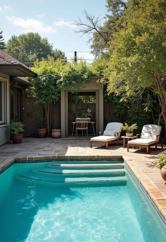 30 Backyard Above Ground Pool Ideas That Look High-End 28 30 Backyard Above Ground Pool Ideas That Look High End 28. Chic Privacy Screens