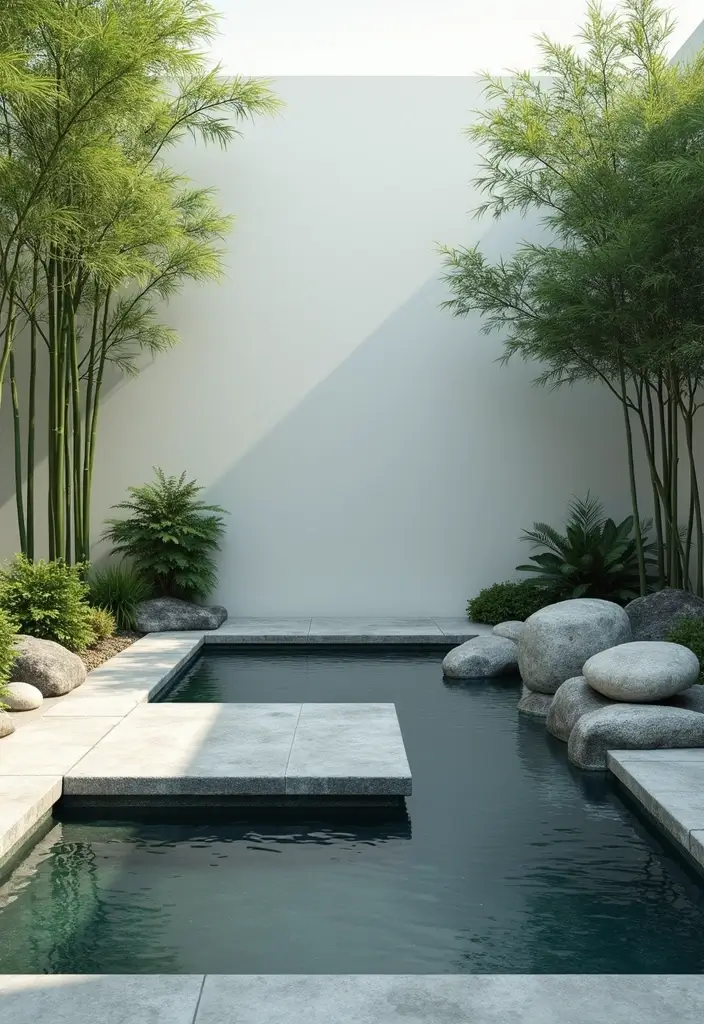 30 Backyard Above Ground Pool Ideas That Look High-End 6 30 Backyard Above Ground Pool Ideas That Look High End 6. Minimalist Zen Garden