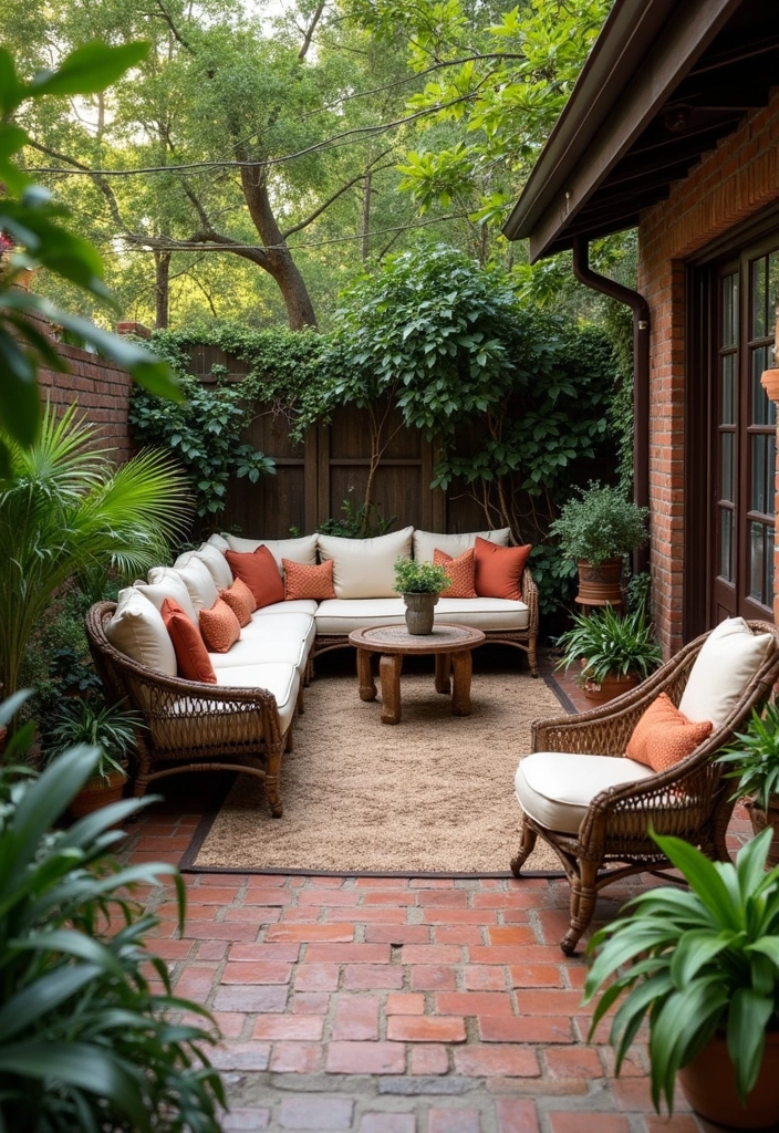 30 Backyard Patio Ideas on a Budget That Look Expensive - 24. Themed Seating Areas