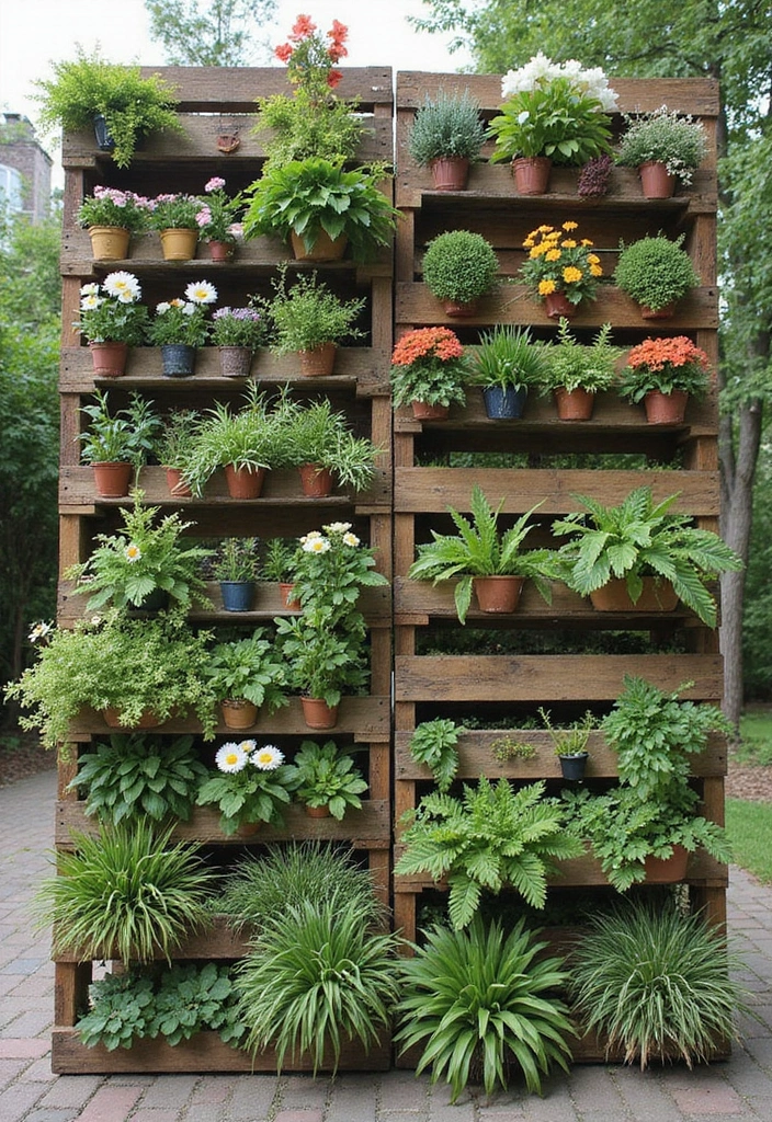 30 Backyard Patio Ideas on a Budget That Look Expensive - 8. Vertical Garden
