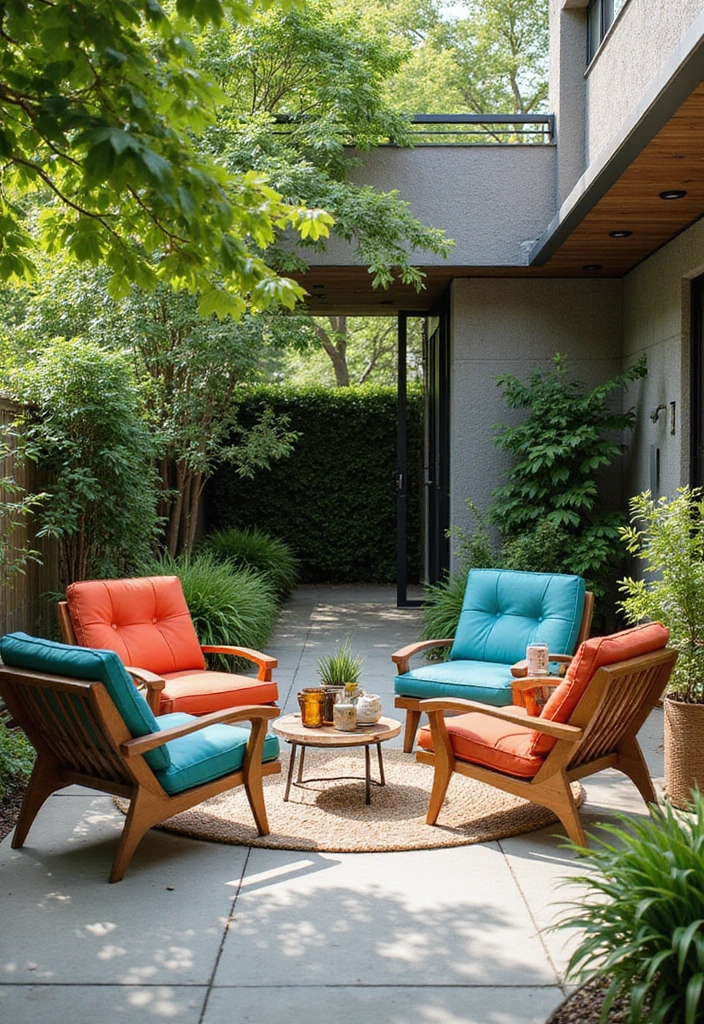30 Backyard Sitting Area Ideas That Feel Cozy and Welcoming 6 30 Backyard Sitting Area Ideas That Feel Cozy and Welcoming - 6. Chic Lounge Chairs