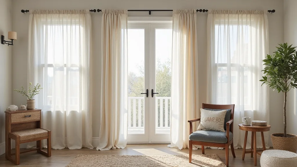10 Tension Rod Curtain Ideas for Easy No Drill Window Solutions