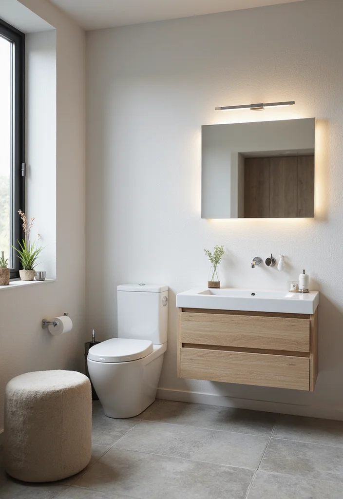 10 Tiny Bathroom Ideas for Maximizing Every Inch With Smart Layouts 34 10 Tiny Bathroom Ideas for Maximizing Every Inch With Smart Layouts 4. Invest in Multi functional Furniture