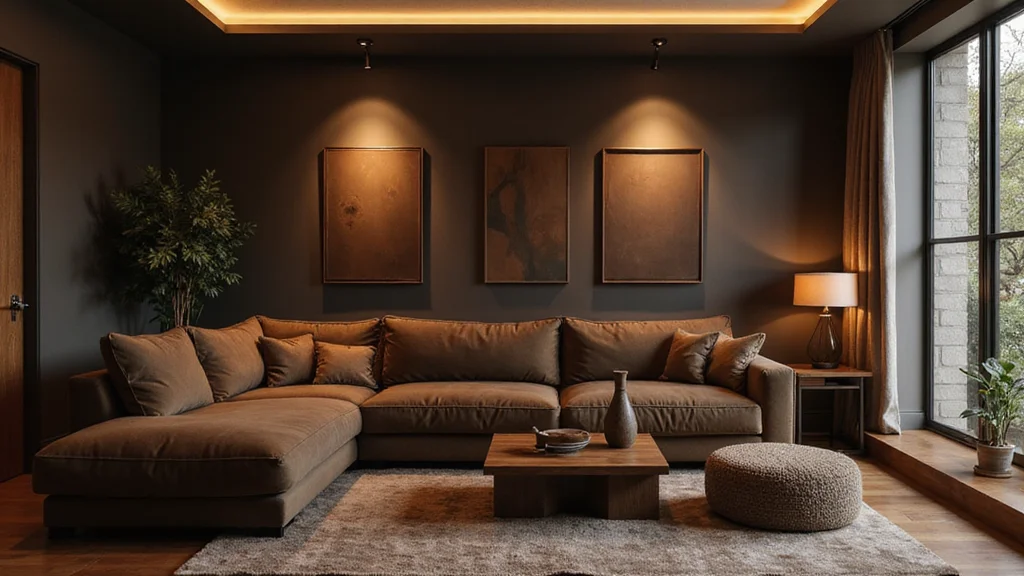 12 Dark Brown Couch Living Room Ideas for Rich Cozy Styling