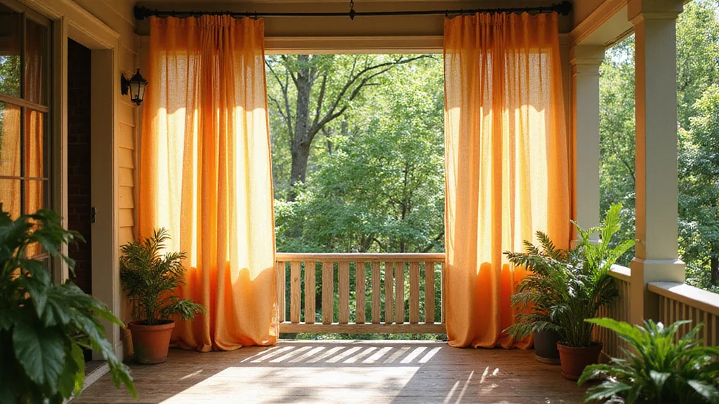 12 Porch Curtain Ideas for Breezy Shade and Outdoor Comfort