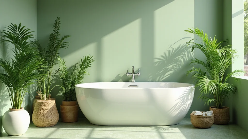 14 Green Bathroom Decor Ideas for Fresh Nature Inspired Calm