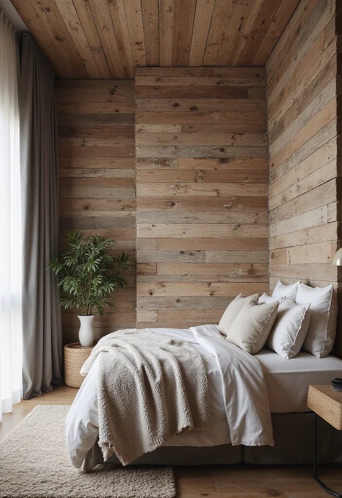 14 Large Bedroom Ideas for Open Airy Comfortable Layouts 89 14 Large Bedroom Ideas for Open Airy Comfortable Layouts 9. Textured Walls