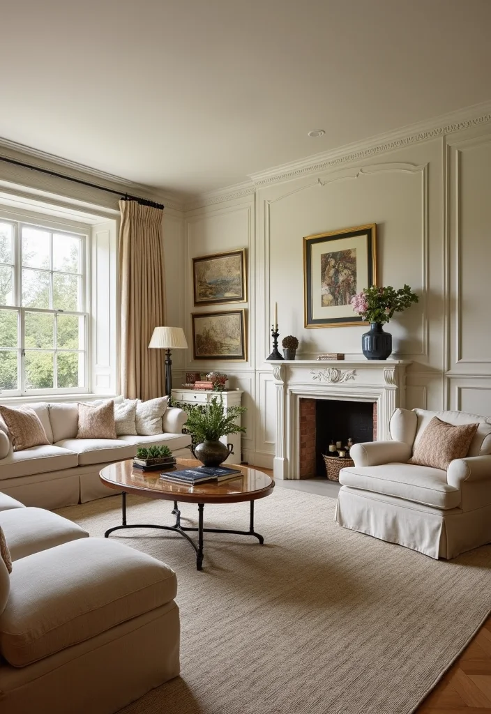 14 Living Room Wall Paneling Ideas for Texture Depth and Warmth - 8. Wainscoting