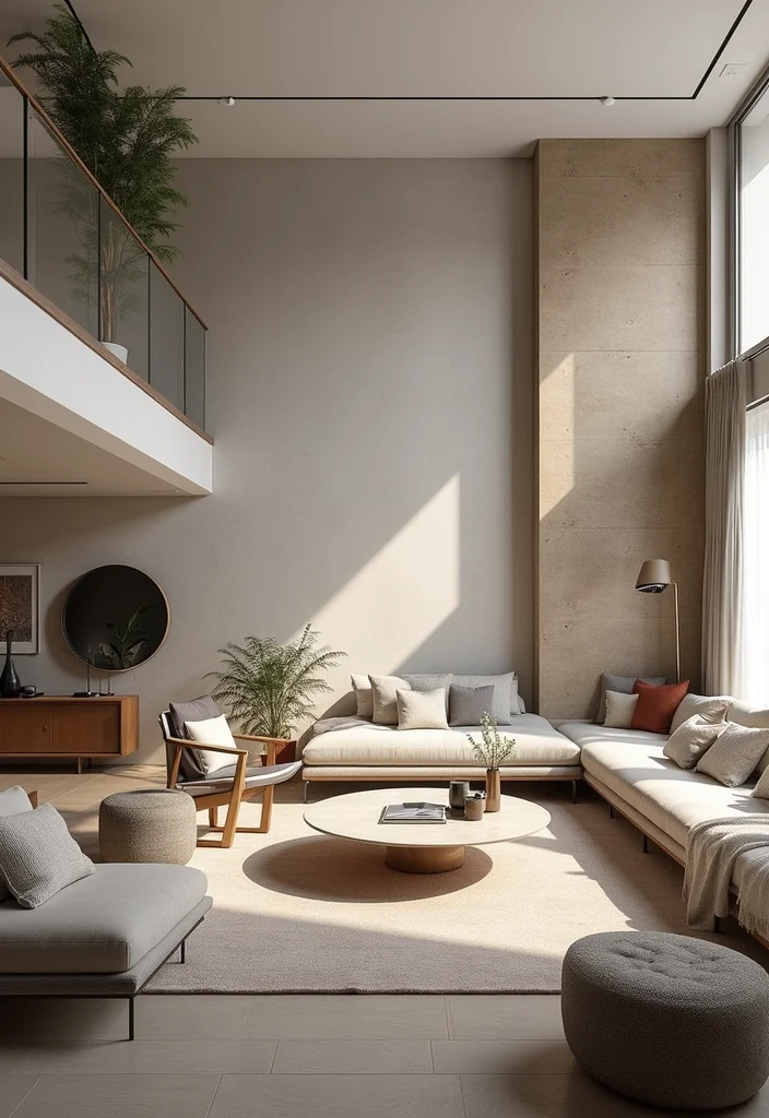 16 Beautiful Living Room Ideas for Warm Stylish Everyday Comfort 10. Flexible Layouts