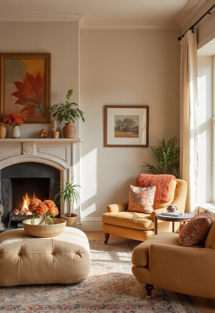 16 Beautiful Living Room Ideas for Warm Stylish Everyday Comfort 2. Warm Color Palettes