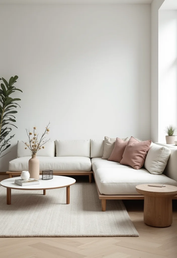 16 Beautiful Living Room Ideas for Warm Stylish Everyday Comfort 8. The Power of Minimalism