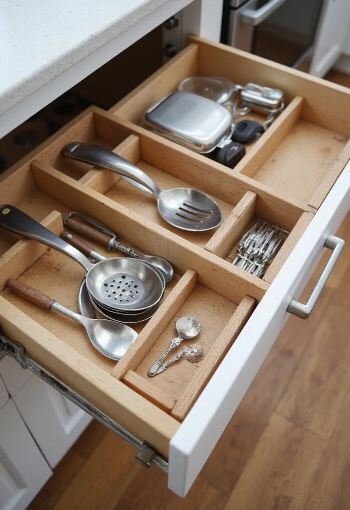 16 Kitchen Small Ideas for Efficient Layouts and Better Space Use 23 16 Kitchen Small Ideas for Efficient Layouts and Better Space Use 3. Drawer Organization