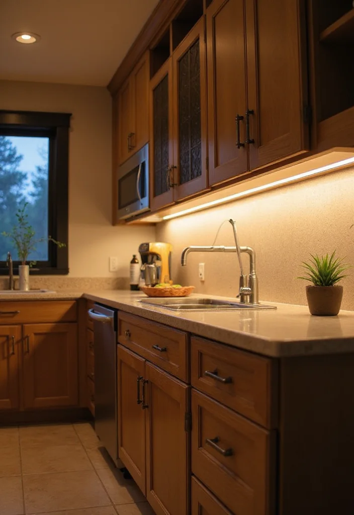 16 Kitchen Small Ideas for Efficient Layouts and Better Space Use 34 16 Kitchen Small Ideas for Efficient Layouts and Better Space Use 4. Under Cabinet Lighting