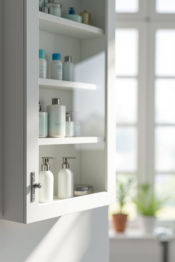 21 inch vanity storage plumbing space