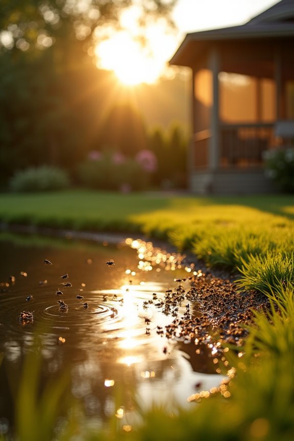 How Do I Get Rid Of Mosquitoes In My Backyard? 1 breeding sites and shelter attract mosquitoes