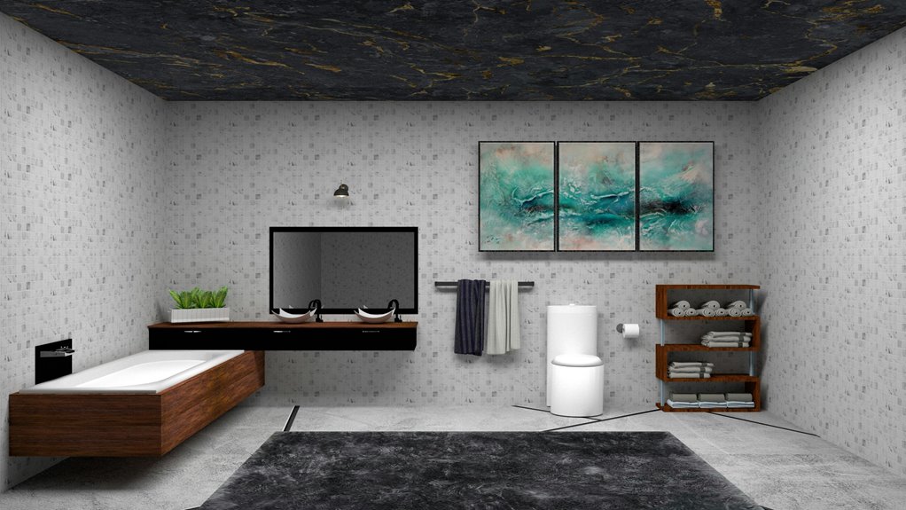 can you paint bathroom tiles