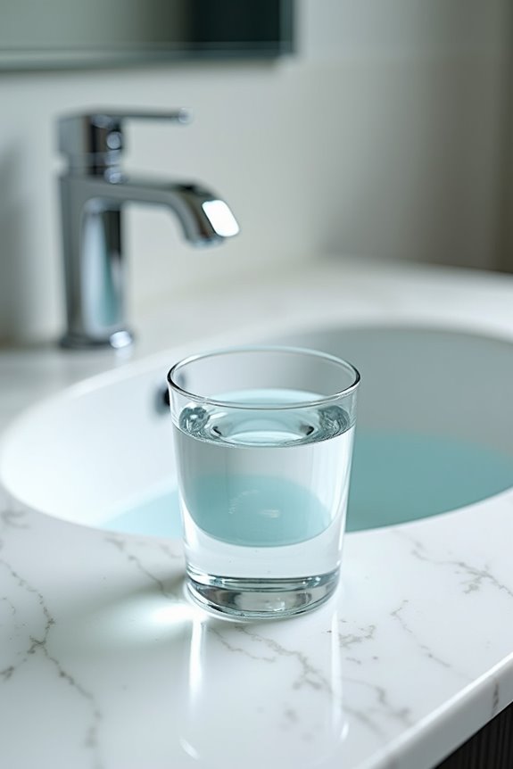 discolored odorous metallic contaminated water