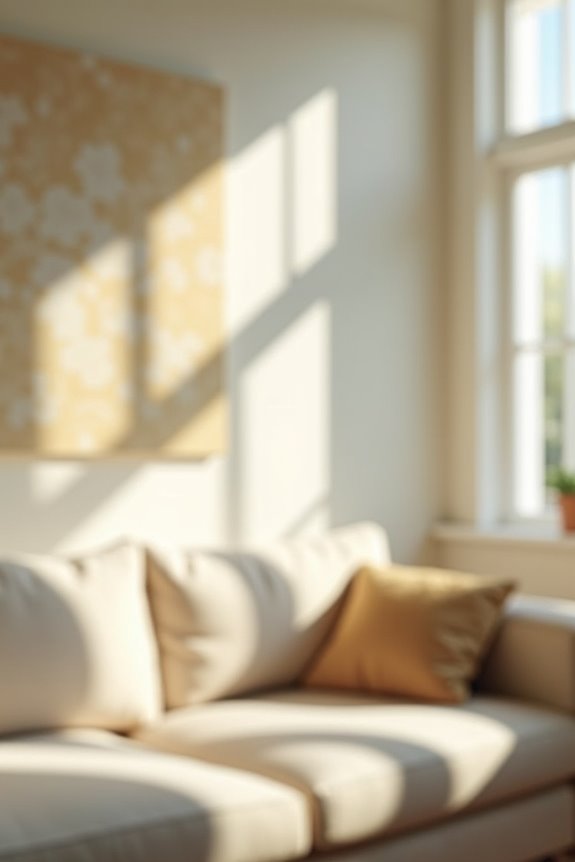 eggshell or satin balanced practical decluttering
