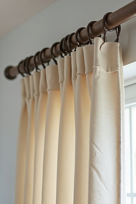 How Many Curtain Rings Per Panel Do You Need for Simple Hanging 12 evenly spaced rings ensure balance