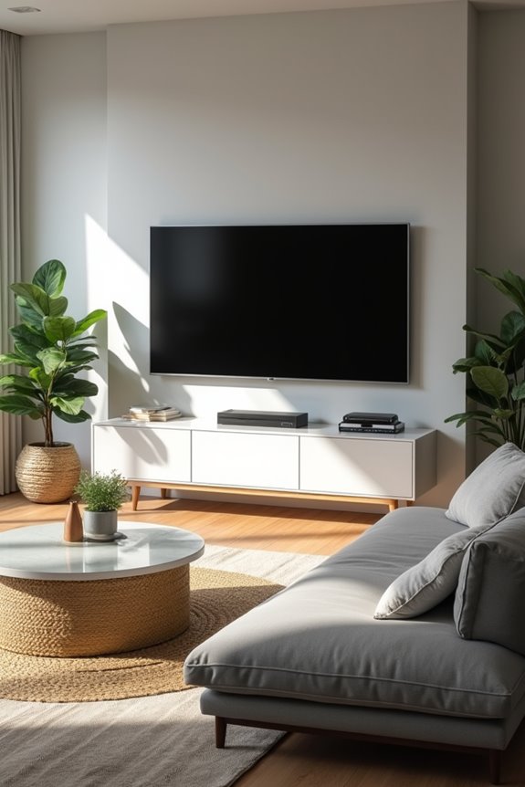 10 Tips for Choosing the Best TV Placement in Your Living Room 2 eye level tv positioning reduces neck strain