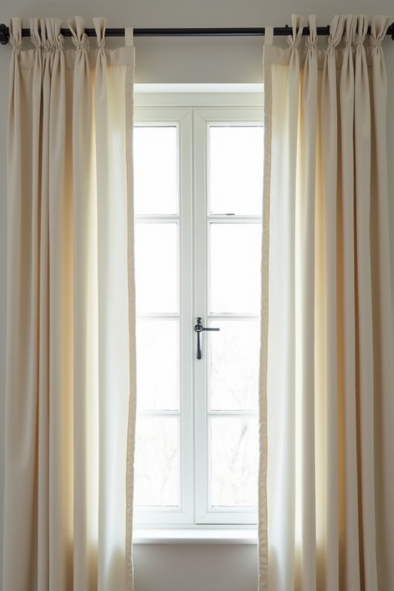 How Many Curtain Rings Per Panel Do You Need for Simple Hanging 2 flat vs pleated curtain ring spacing