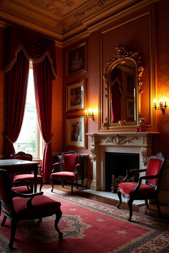 formal parlor for impressing guests