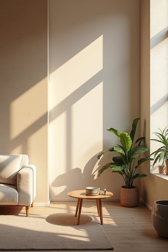 gloss light and room mood
