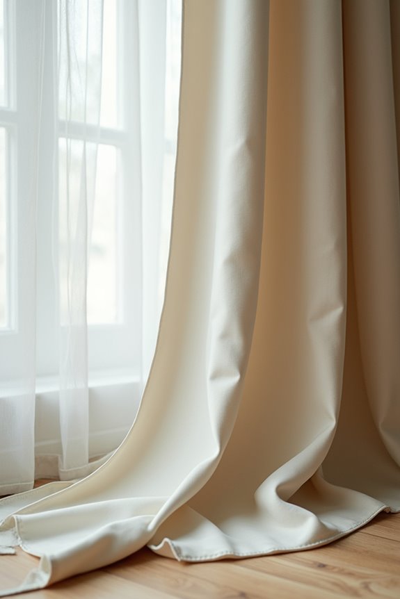 7 Tips on How Curtains Should Hang 6 hang measure hem drape