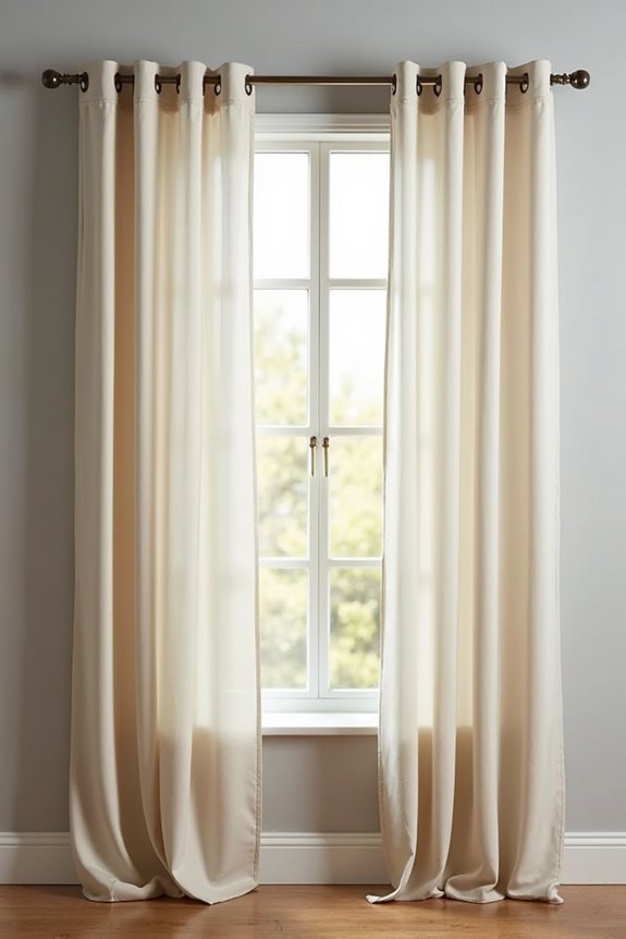 What Are Rod Pocket Curtains and How Do You Hang Them? 5 hanging curtains with even pleats