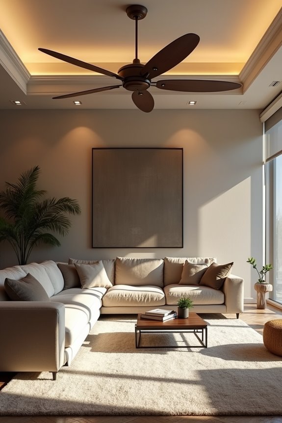 What Size Ceiling Fan Do You Need for Your Living Room? 6 large fans for bigger living rooms