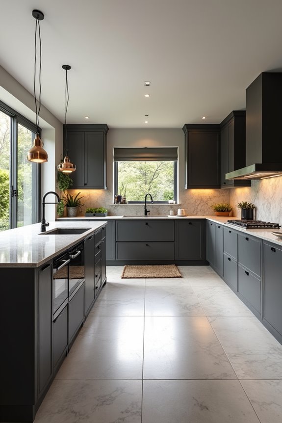 How Big Is a Standard Kitchen? 3 large kitchens inspire spacious multi zone layouts